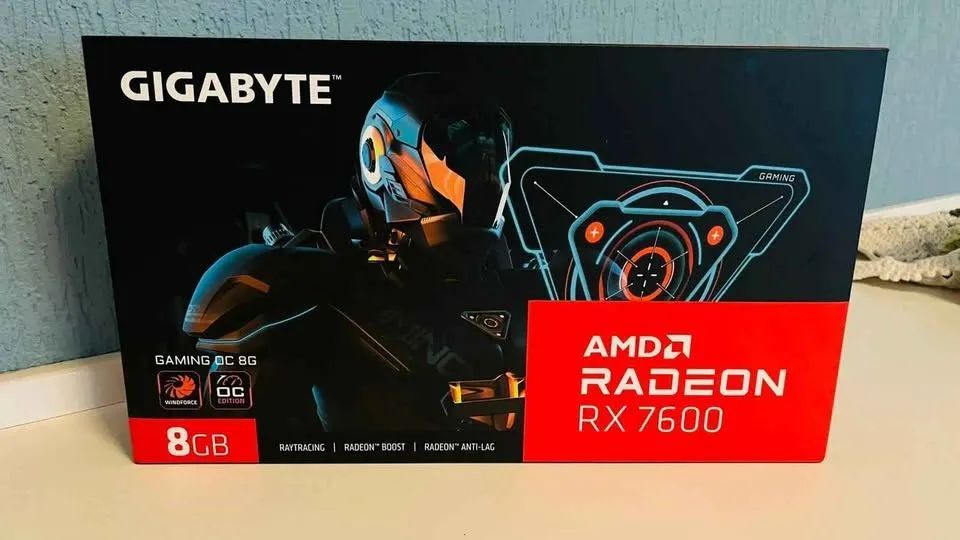 RX 7600 Gigabyte Triple Fan (poder de 4060/5050) - Pouco Uso | Testagem e instalação 