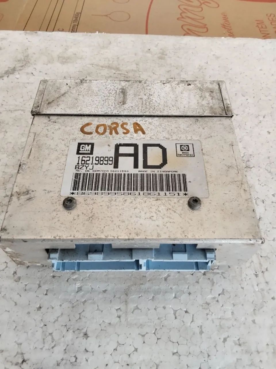 Modulo injeção Corsa 16219899  - Foto 3