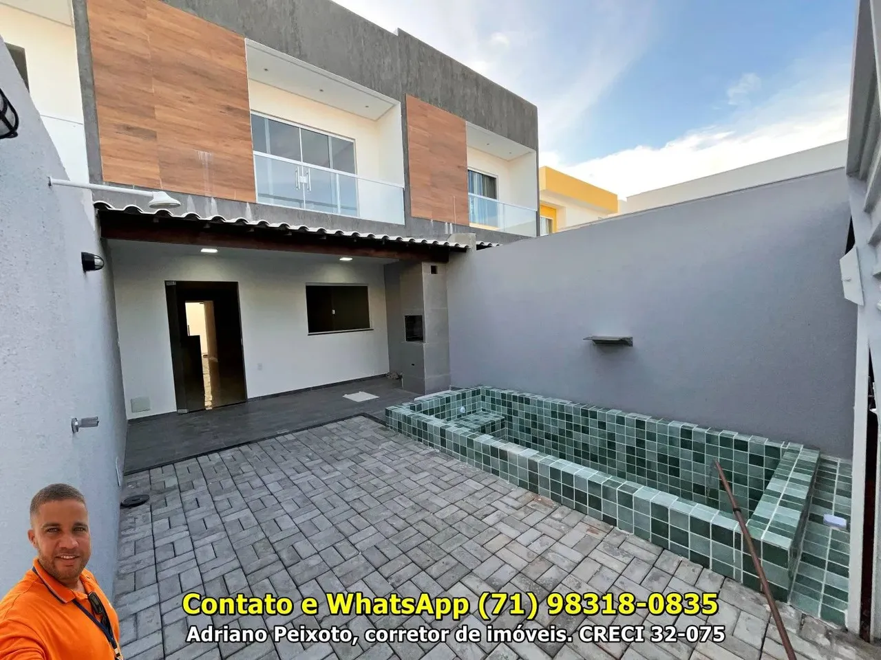 Casa em Condomínio para Venda em Camaçari, Arembepe (Abrantes), 2 dormitórios, 2 suítes, 3