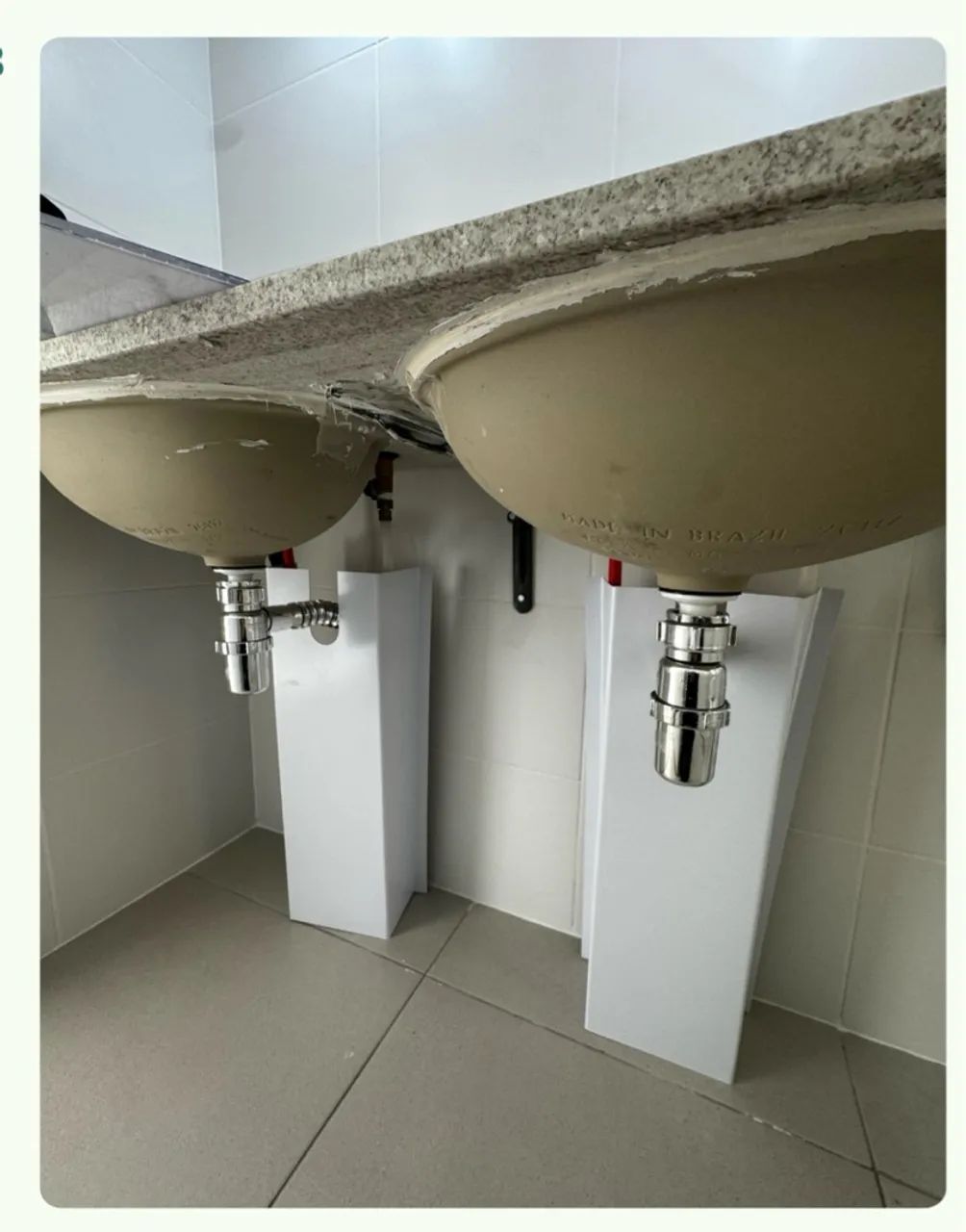 Pia dupla para banheiro  - Foto 5