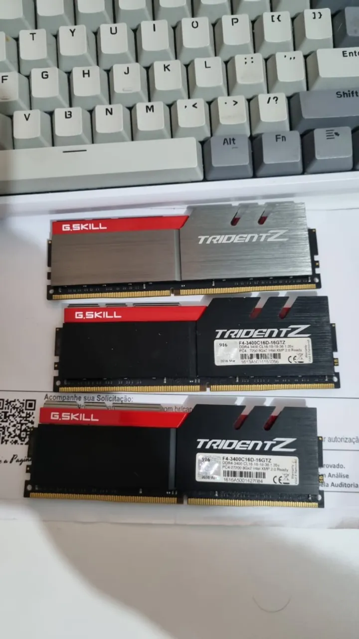 memória ram g skill ddr4 3400