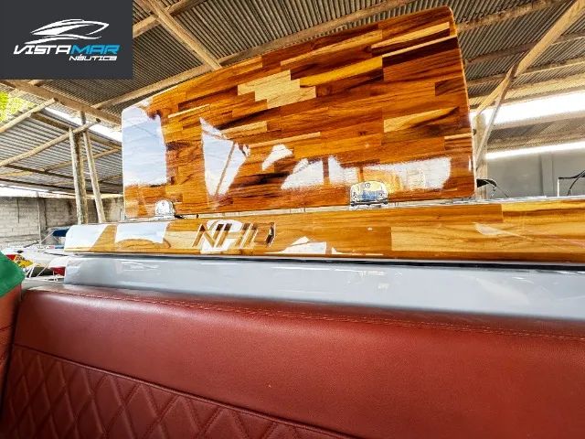 Lancha NHD 270 (265 nomenclatura Internacional) Open com motor popa 4T - Zero milhas - Foto 11