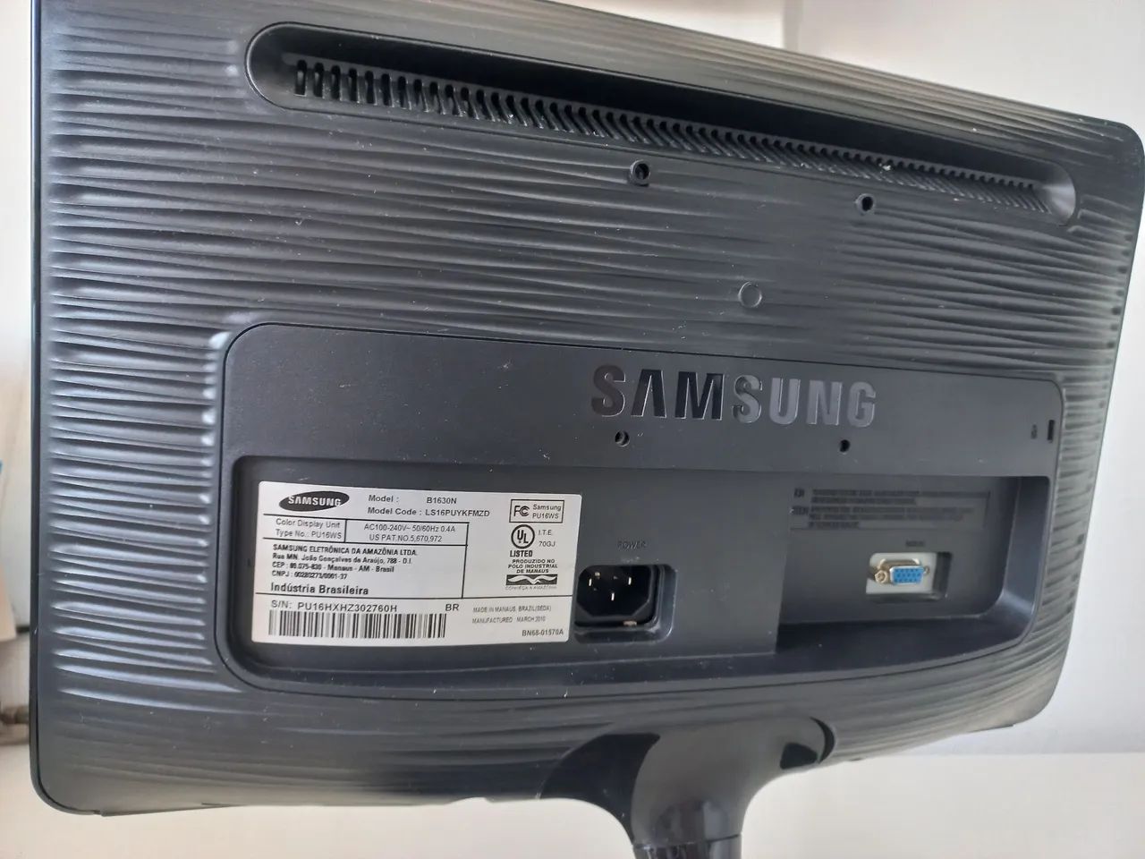 Monitor Samsung SyncMaster B1630 - Foto 2