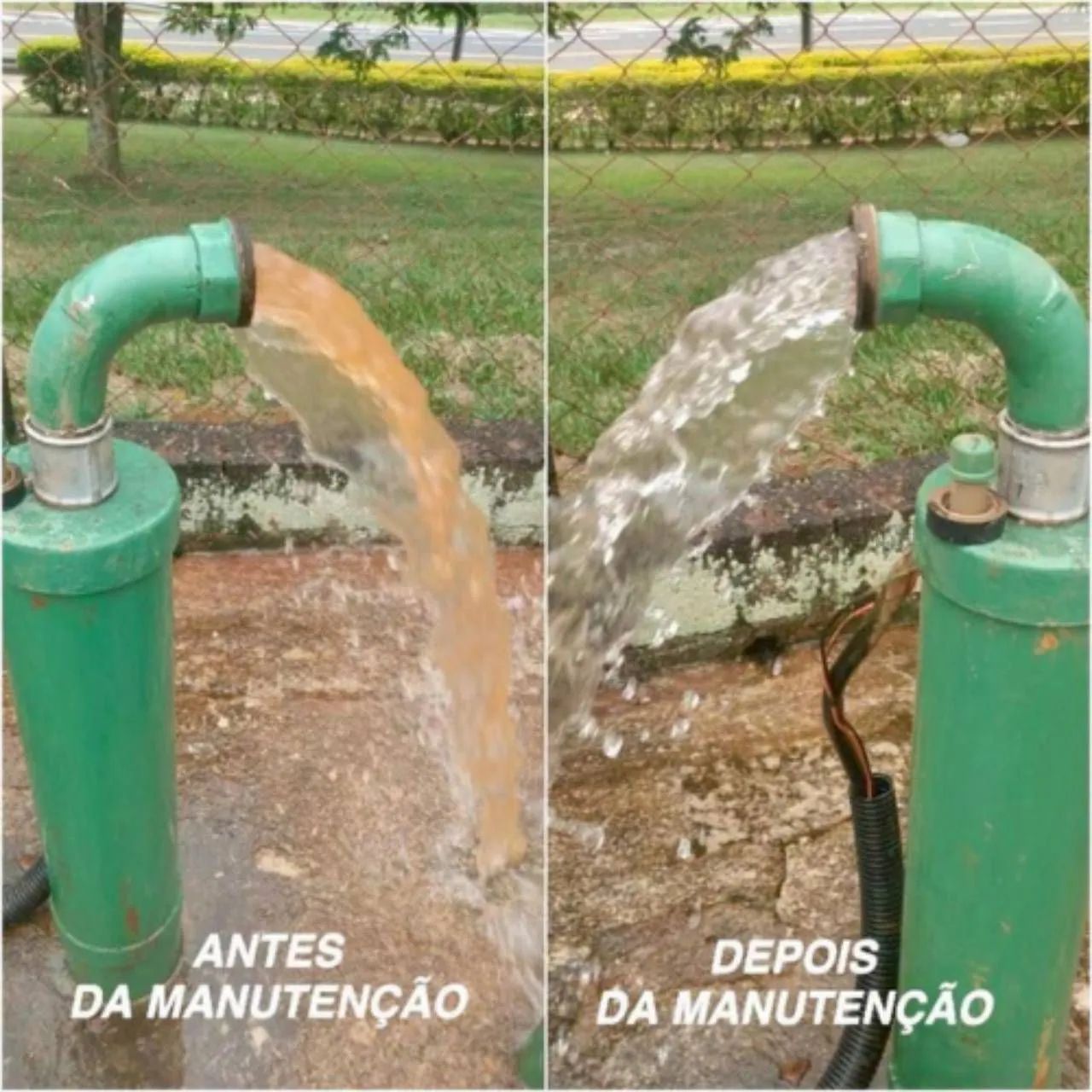 Manutenção e limpeza de poço artesiano 