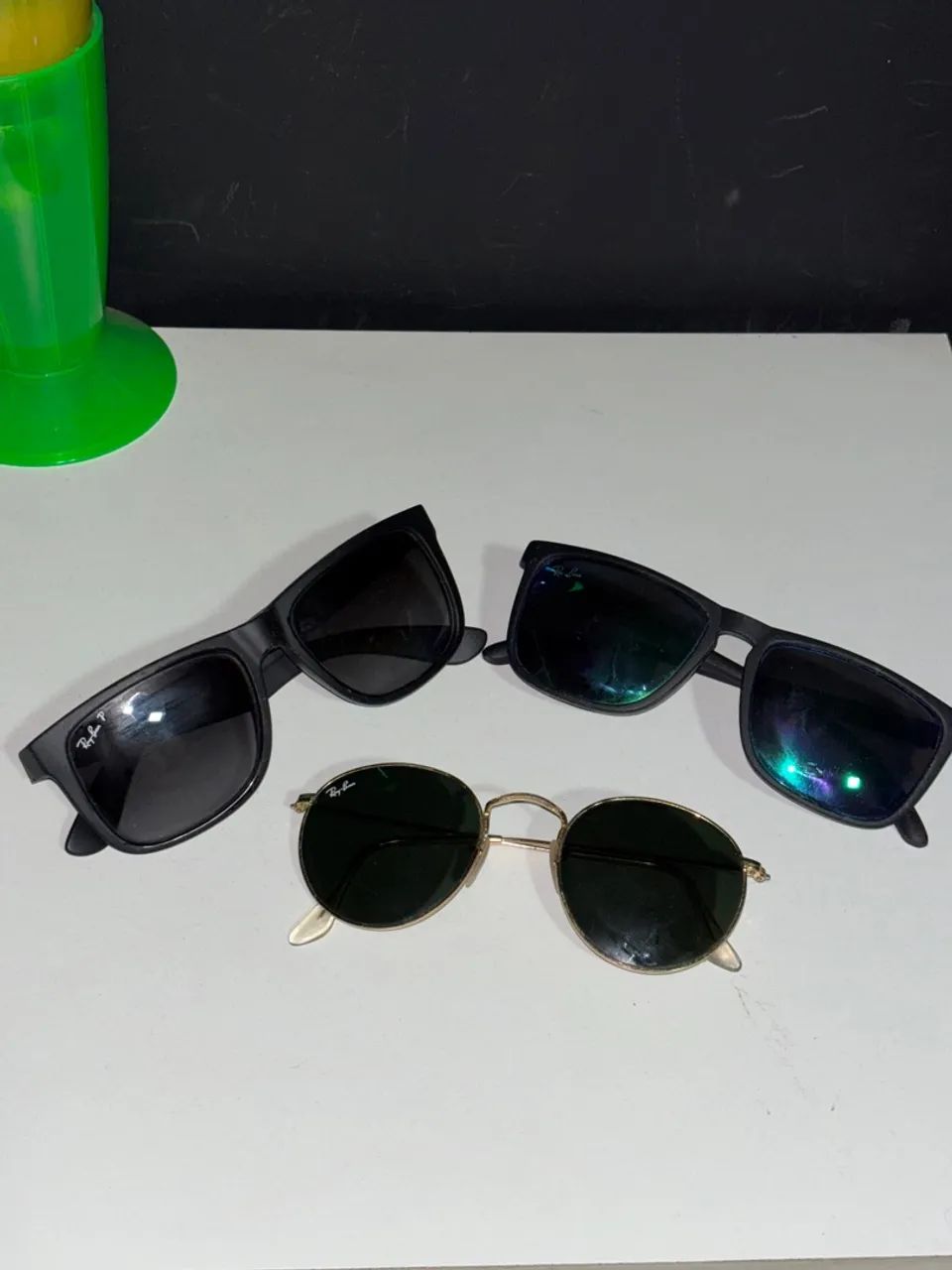 Kit 3 óculos de sol Ray Ban - ORIGINAIS