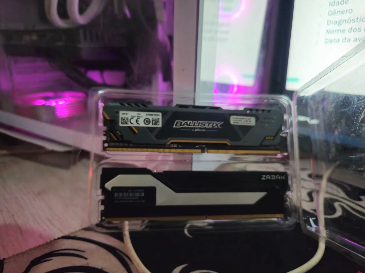 MEMORIAM RAM 2X8 DDR4 2666MHZ64312625712258120