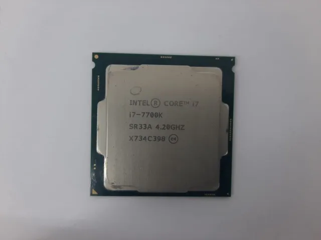 Processador Core I7 7700K, 4,20 GHZ Usado