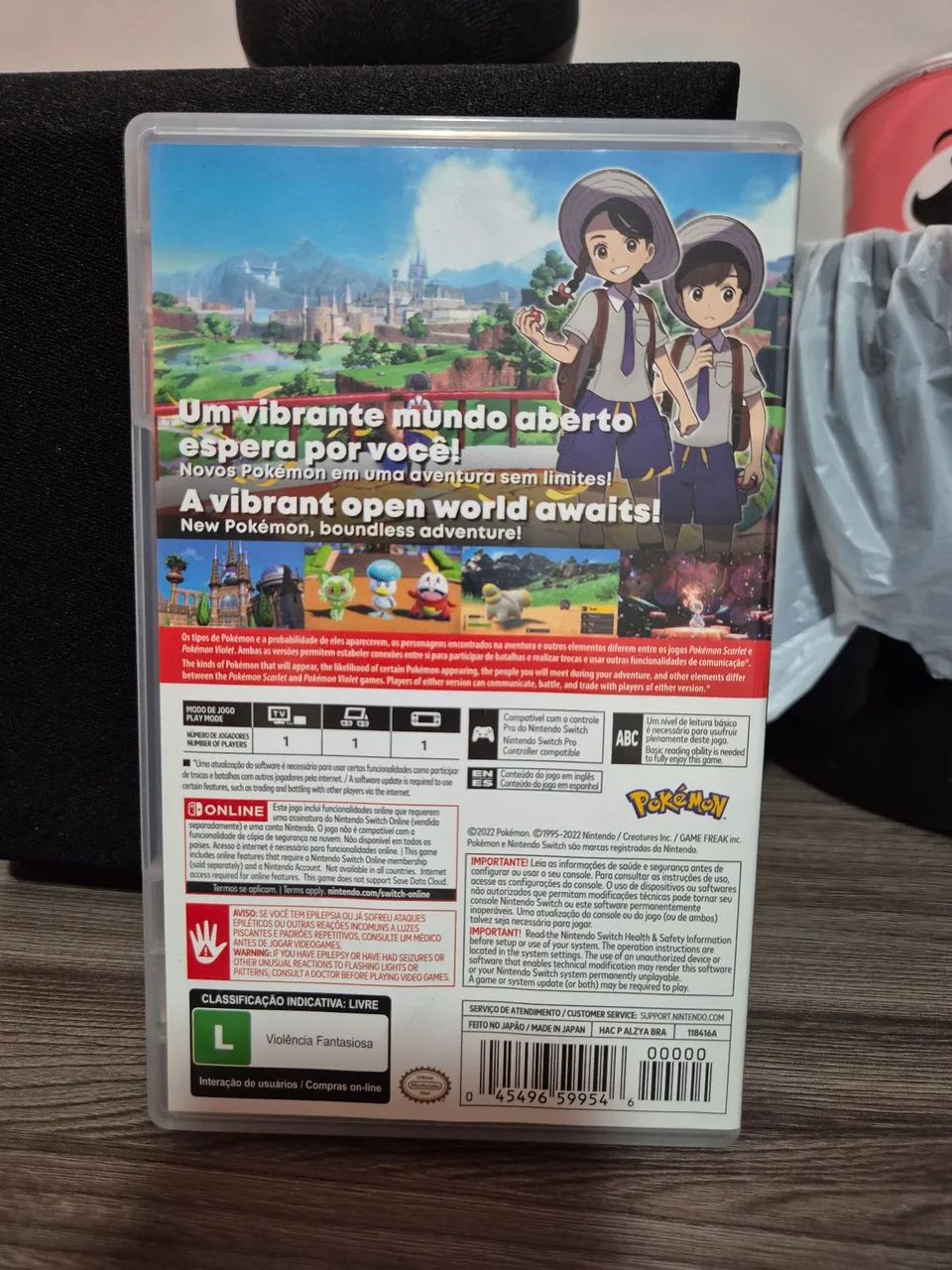 Jogo Pokémon Violet - Nintendo Switch (Envio olxpay) - Foto 3