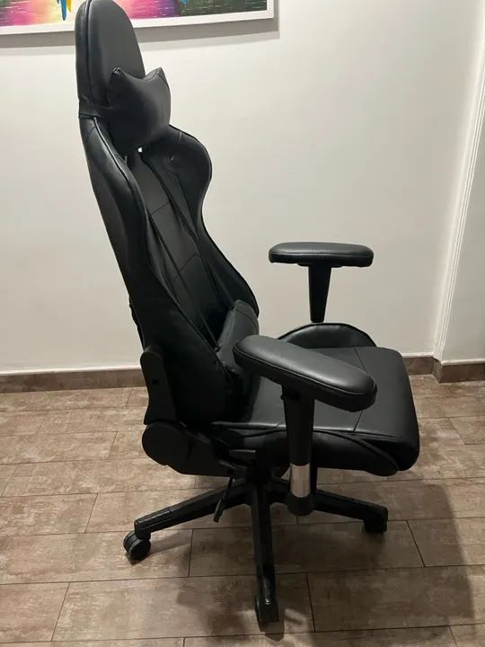 Cadeira Gamer Preto Member's Mark - Foto 3