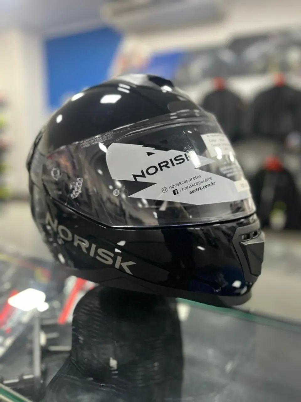 Capacete Norisk Razor Solid Black