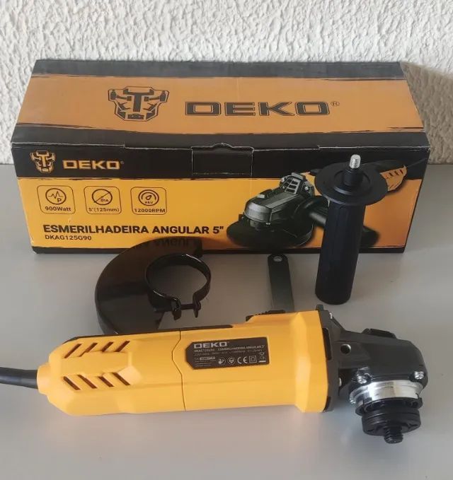 Esmerilhadeira Angular Profissional 5 Pol. 900w - Foto 3