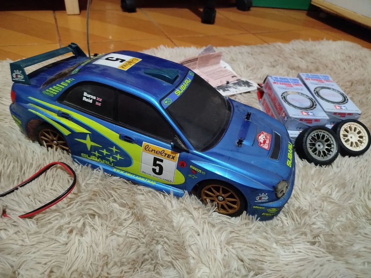 Carro Subaru Impreza WRC 1/10 4WD R/C - Foto 2