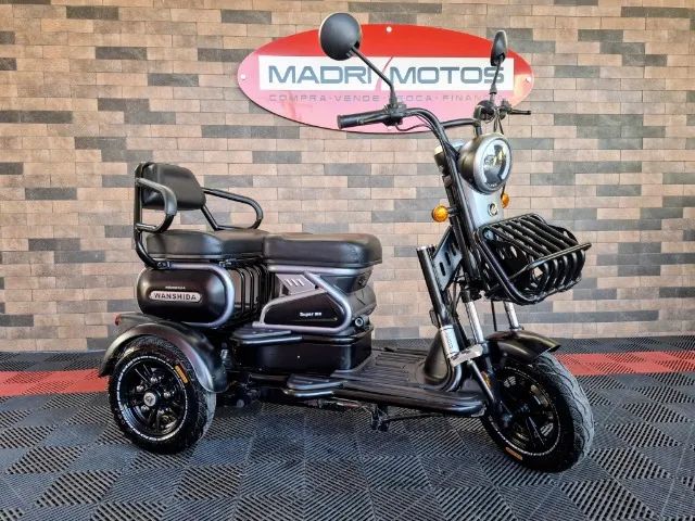 TRICICLO ELÉTRICO WANSHIDA PD-U1 800W LITIO 0KM