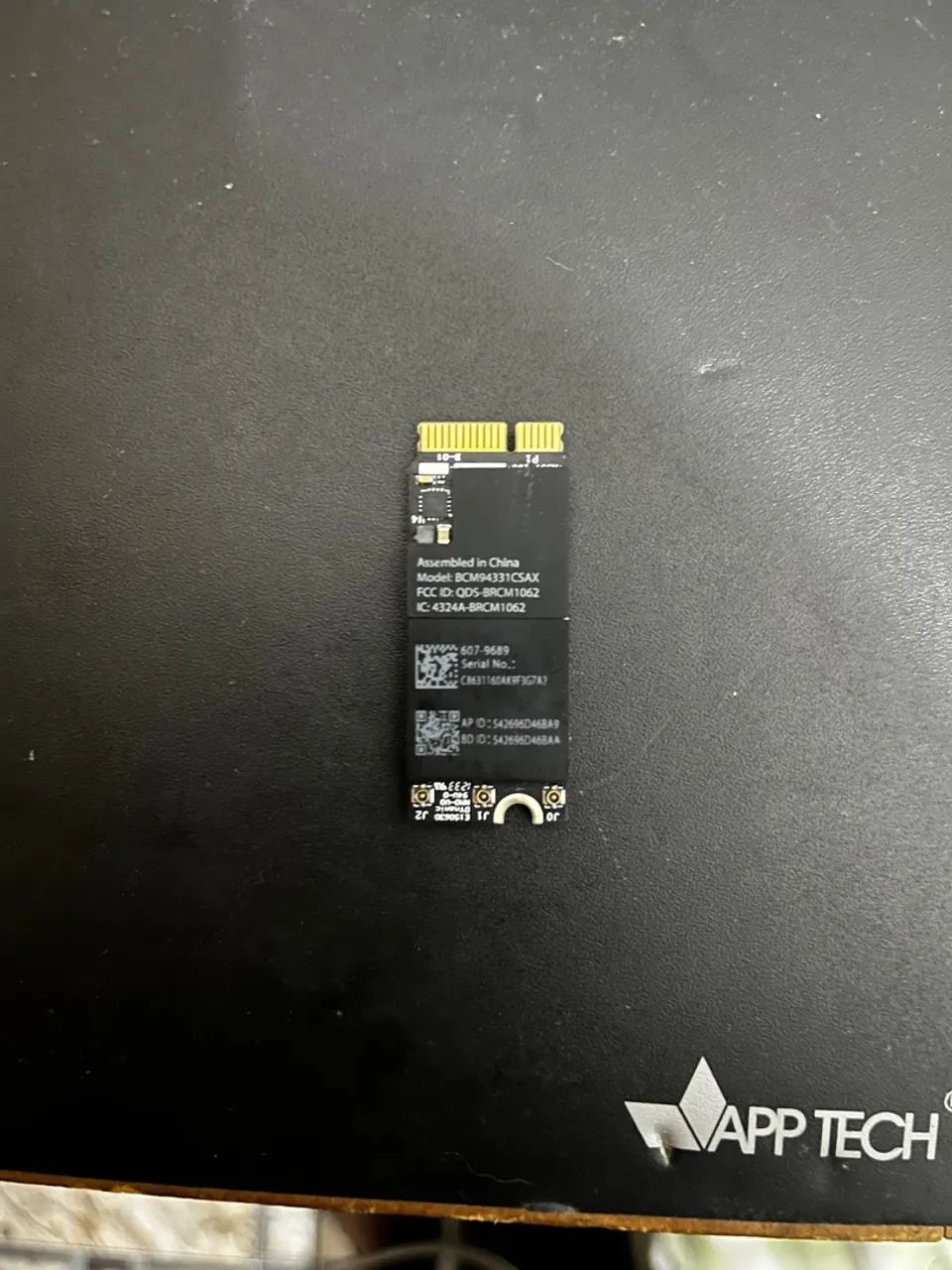 Placa de rede Wi-Fi MacBook Pro 