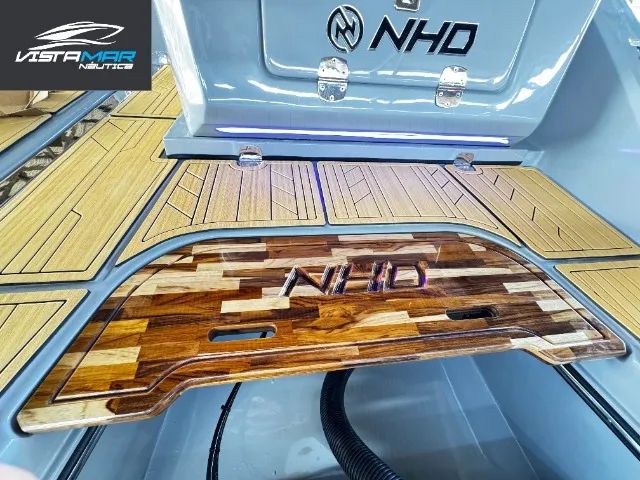 Lancha NHD 270 (265 nomenclatura Internacional) Open com motor popa 4T - Zero milhas - Foto 8