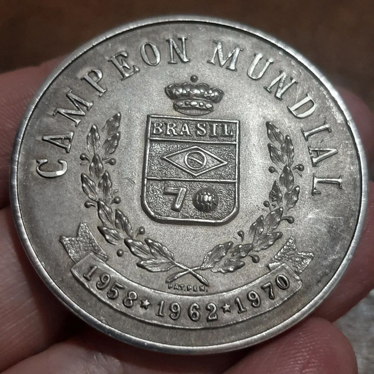 Medalha Campeonato Mundial México 1970 - Foto 3