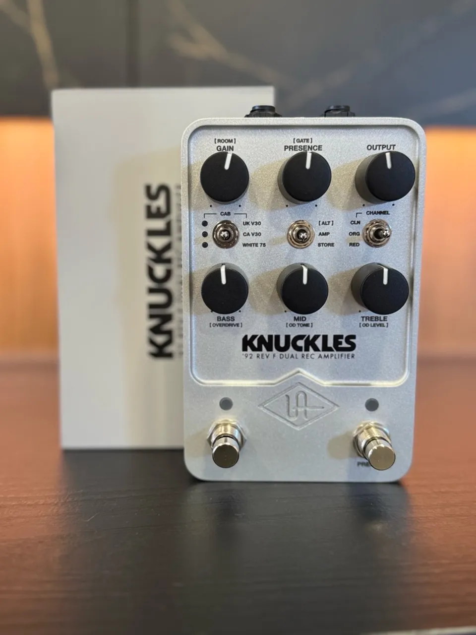 Pedal Knuckles '92 Rev F Dual Rec Amplifier