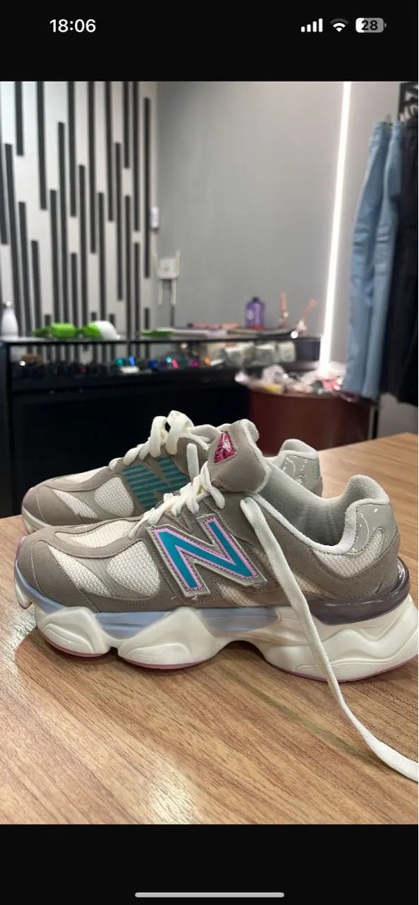 Tênis New Balance 9060 - réplica primeira linha. - Calçados - Paço