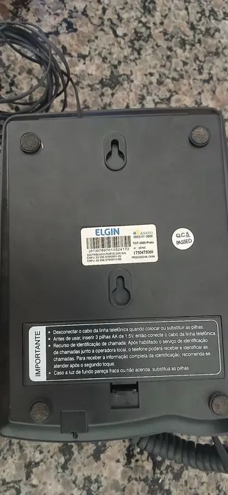Telefone Fixo Elgin TCF-3000 - Foto 5