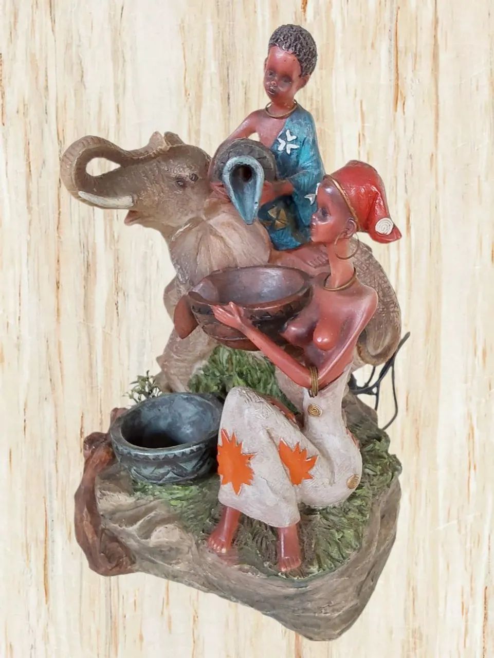 Fonte cenário africano - Decoração Exclusiva - Foto 3