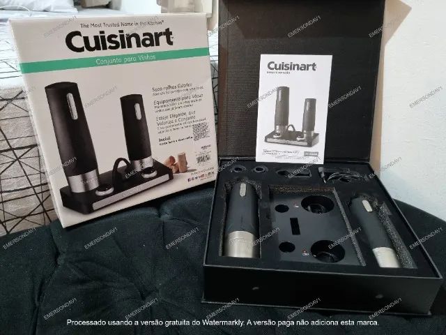 Saca-rolhas e Preservador Cuisinart à Vácuo Elétrico - Foto 6