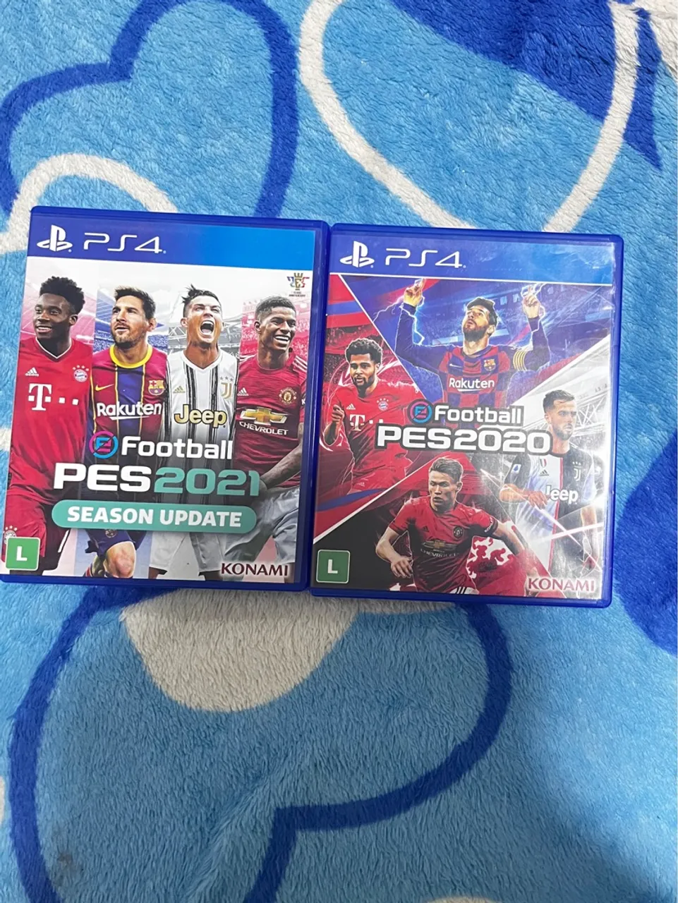 2 jogos raros PES 2020 e PES 2021 - PS4