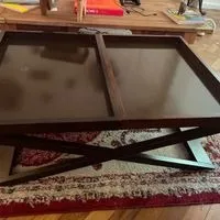 mesa de centro etna madeira maciça