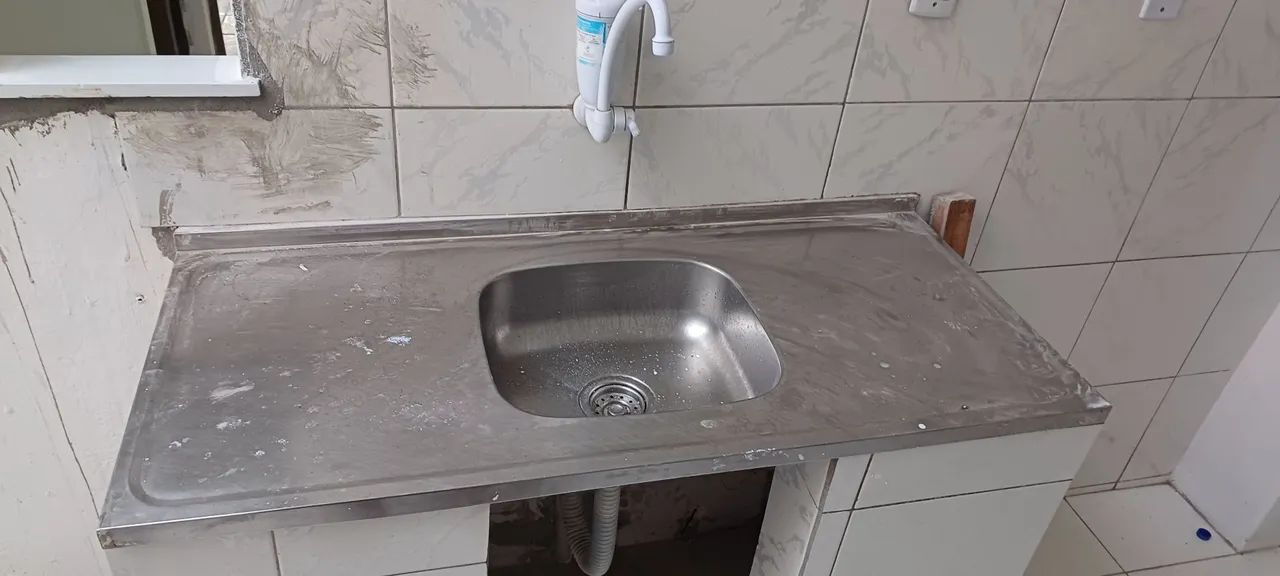 Cuba de cozinha em aço inox