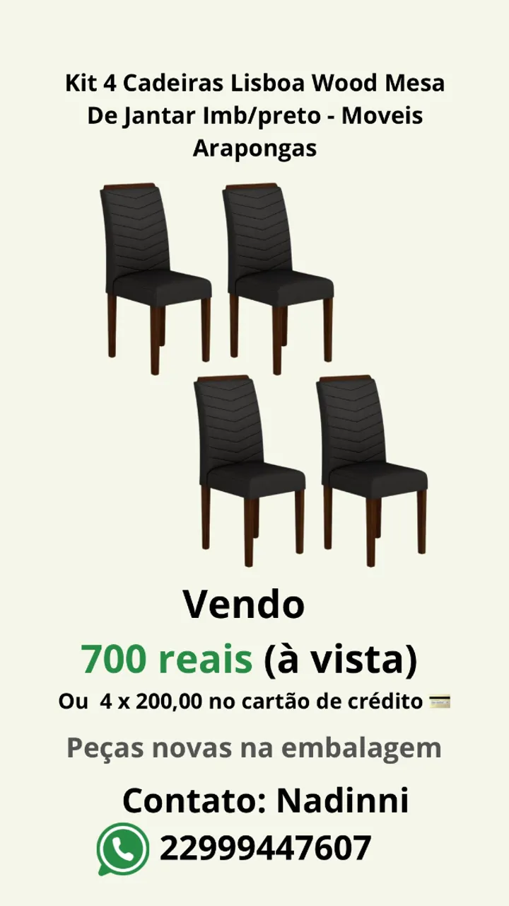 Cadeiras de Jantar
