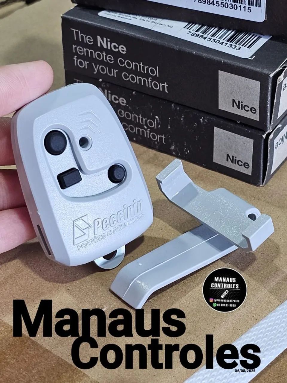 Controle para portão Peccinin 