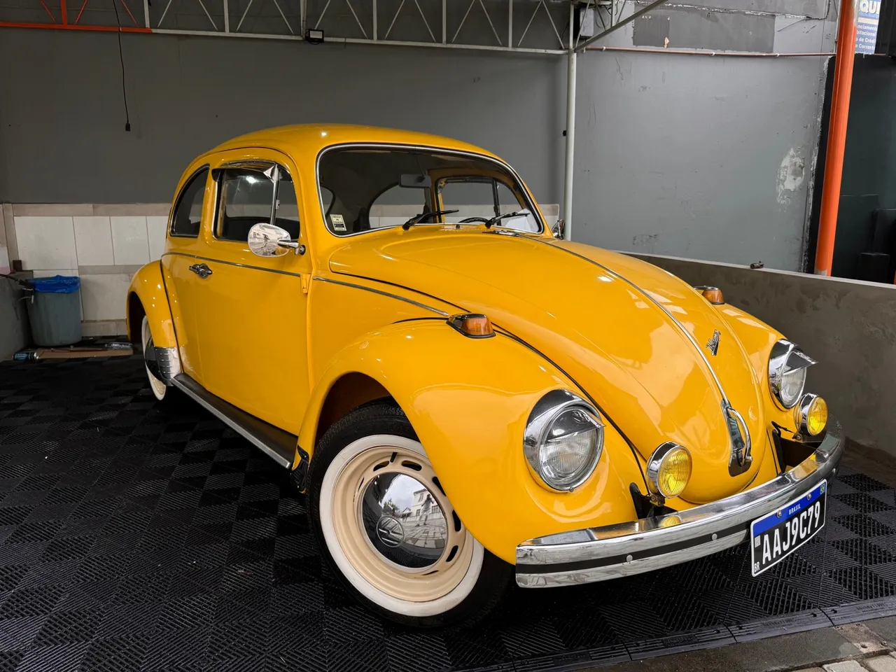 Fusca 1972 - PLACA PRETA