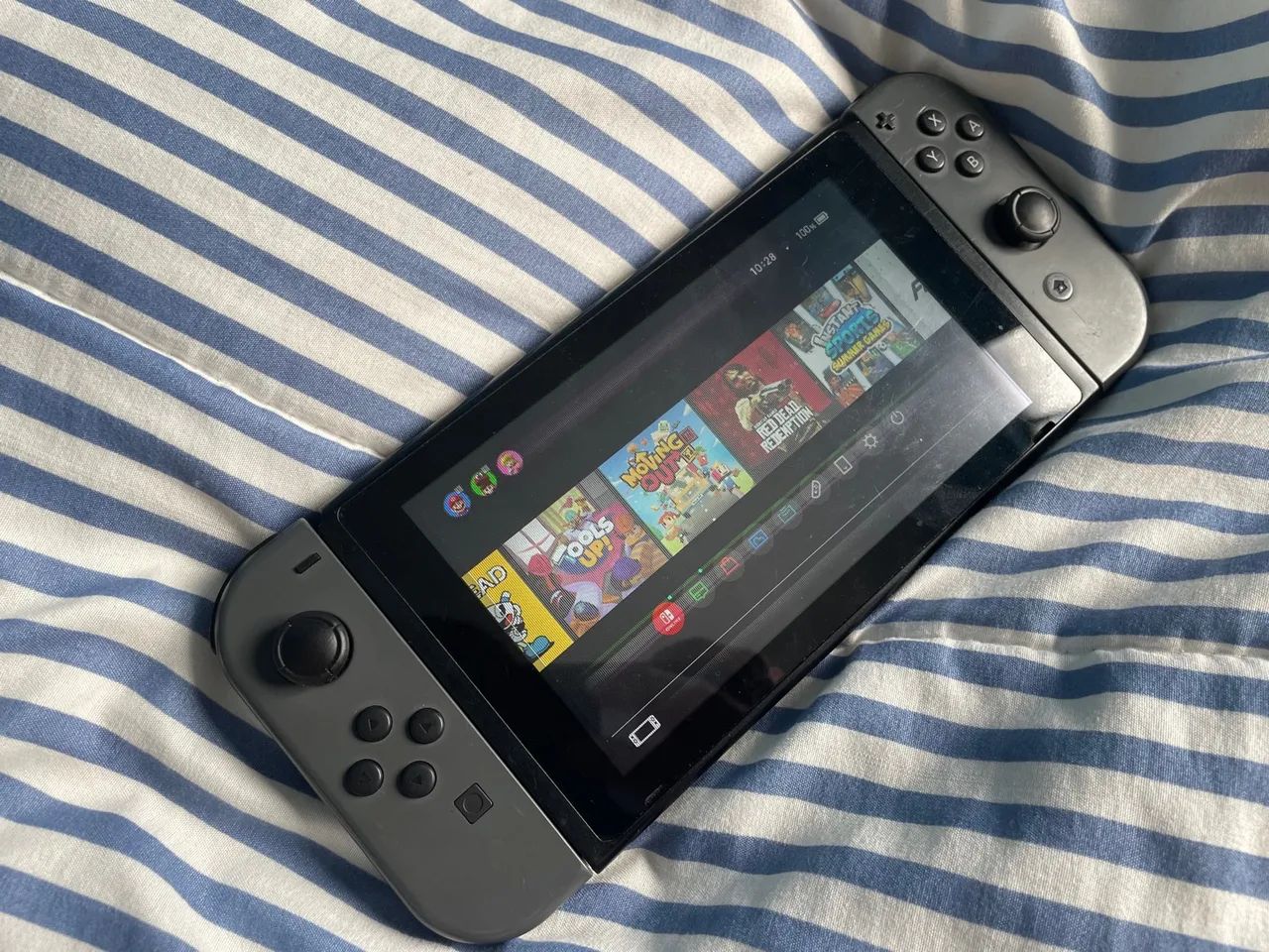 Nintendo switch V1 bloqueado com acessórios - Foto 5