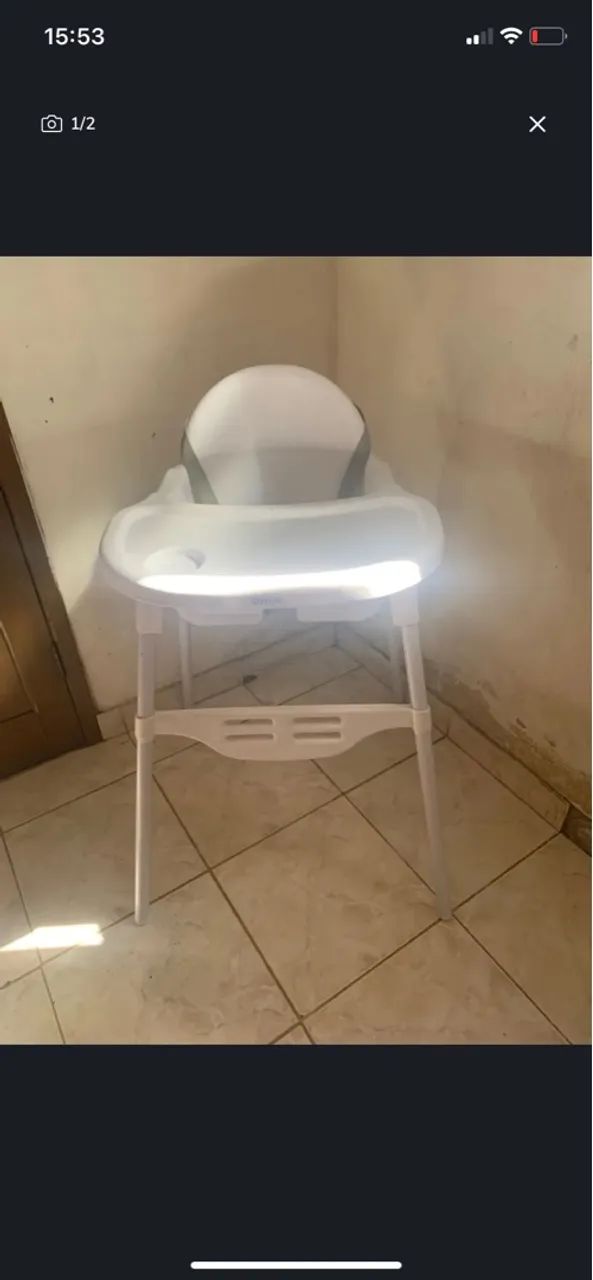 cadeirinha de alimentação cosco