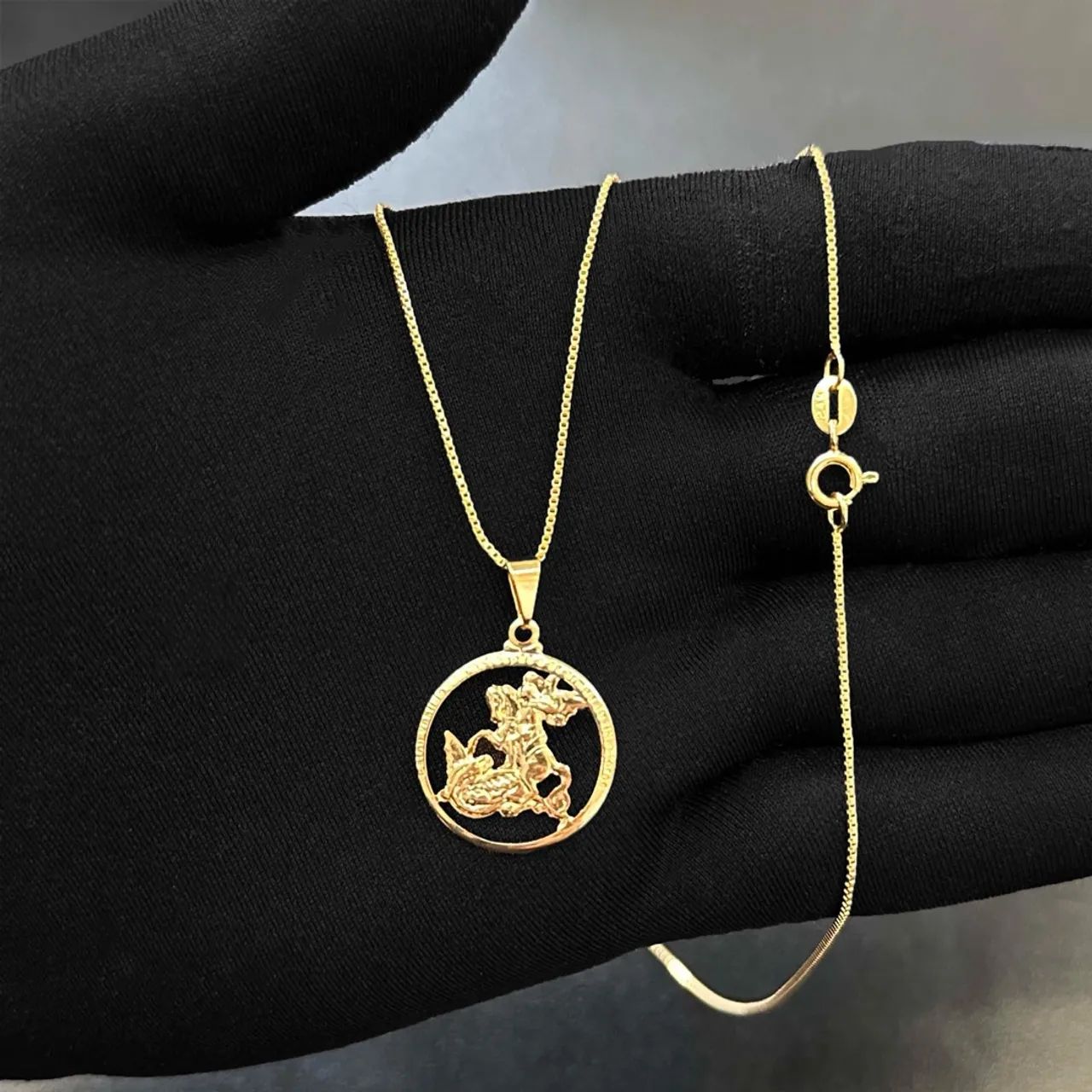 Corrente 1,2mm + São Jorge Vazado 