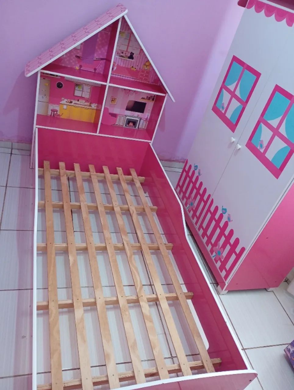 Guarda-roupa e cama, todos em ótimo estado de conservação, 650,00 Reais  - Foto 5