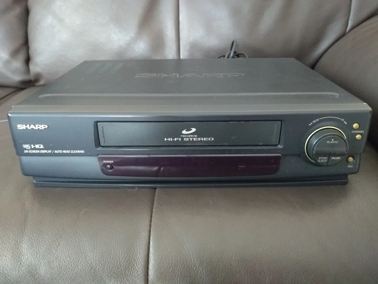 Vídeo Cassete Sharp 4 Cabecas Hi-Fi Stereo