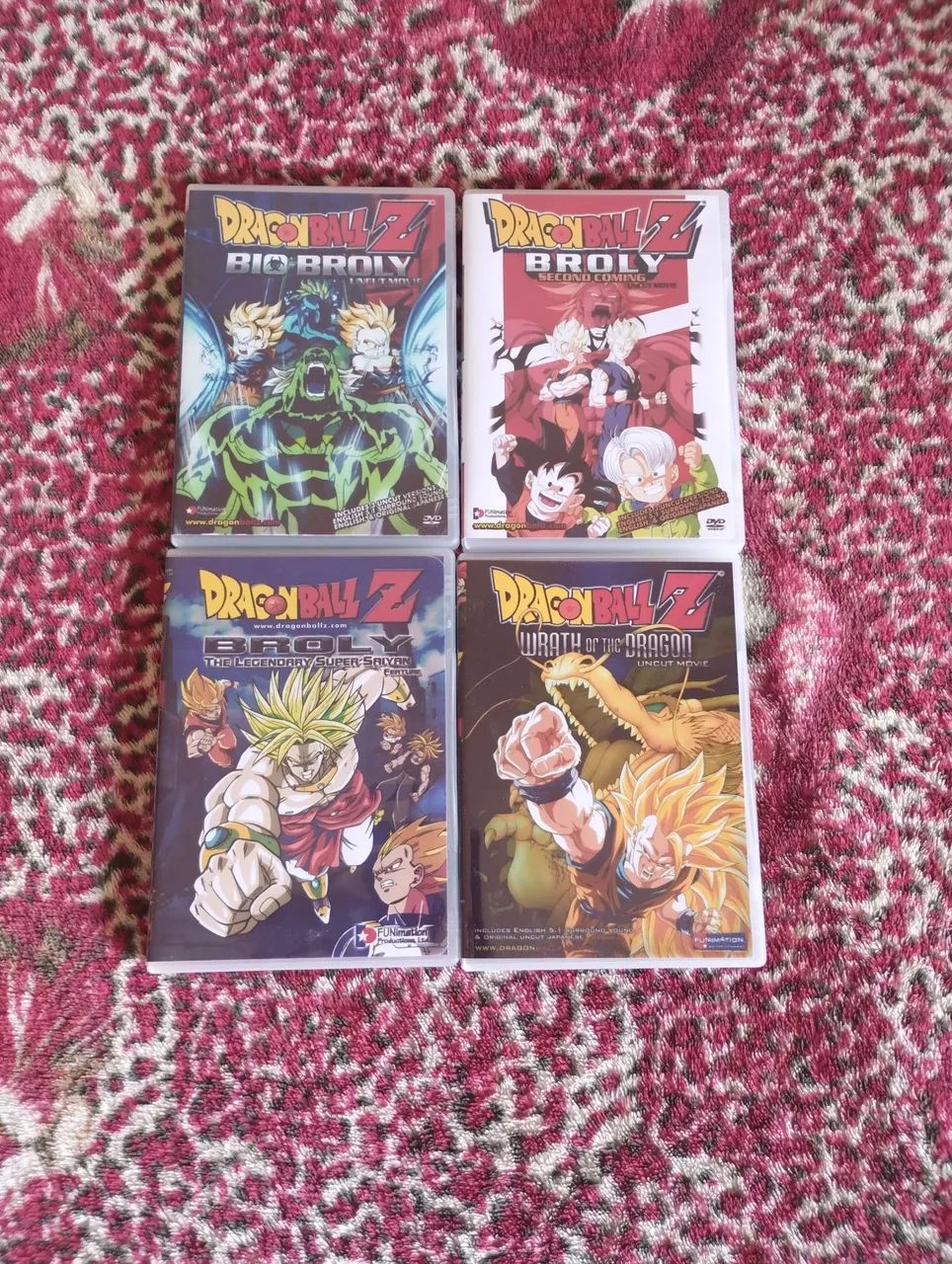 DVD Dragon Ball Z - Kit 4 Filmes - DVD, Blu-Ray e Vídeo Cassete