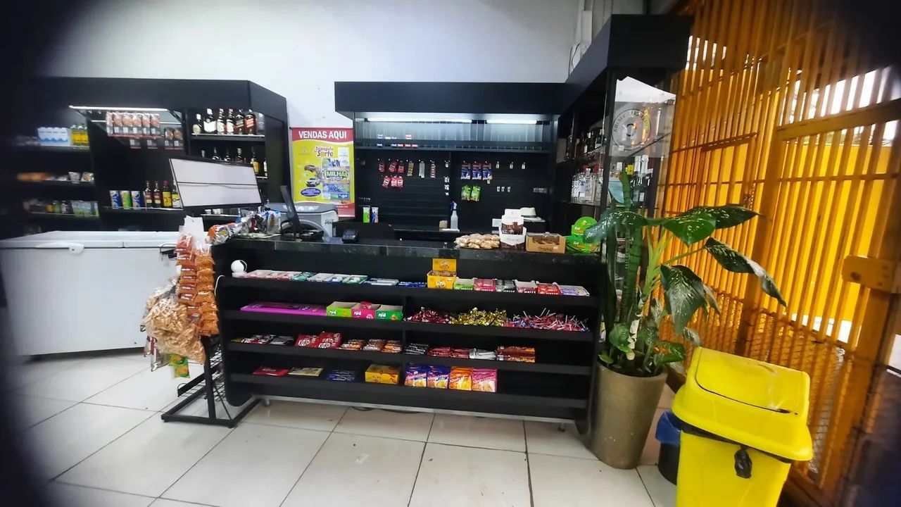 Balcão Preto com Bomboniere64308979595649124