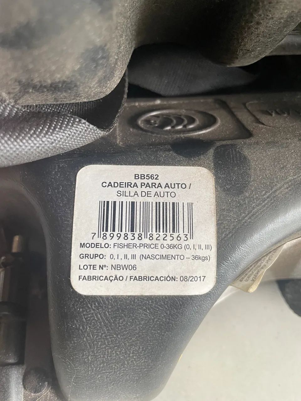 Cadeira infantil Fisher-Price para carro - cadeirinha automóvel - Foto 4