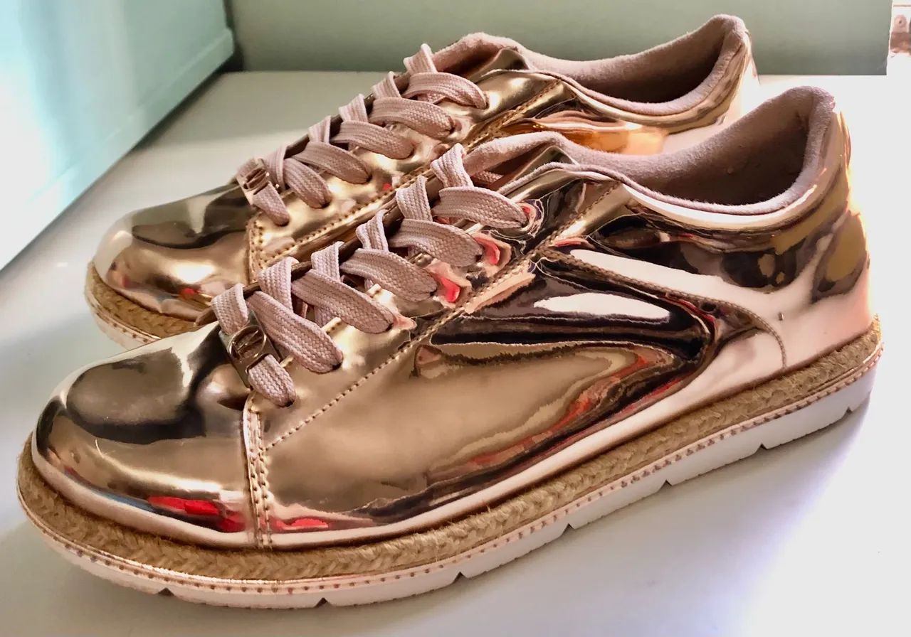 Tênis Ouro Rosé Vizzano Feminino 38 BR