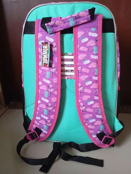 Mochila Infantil Flamingo - Nova - Foto 3