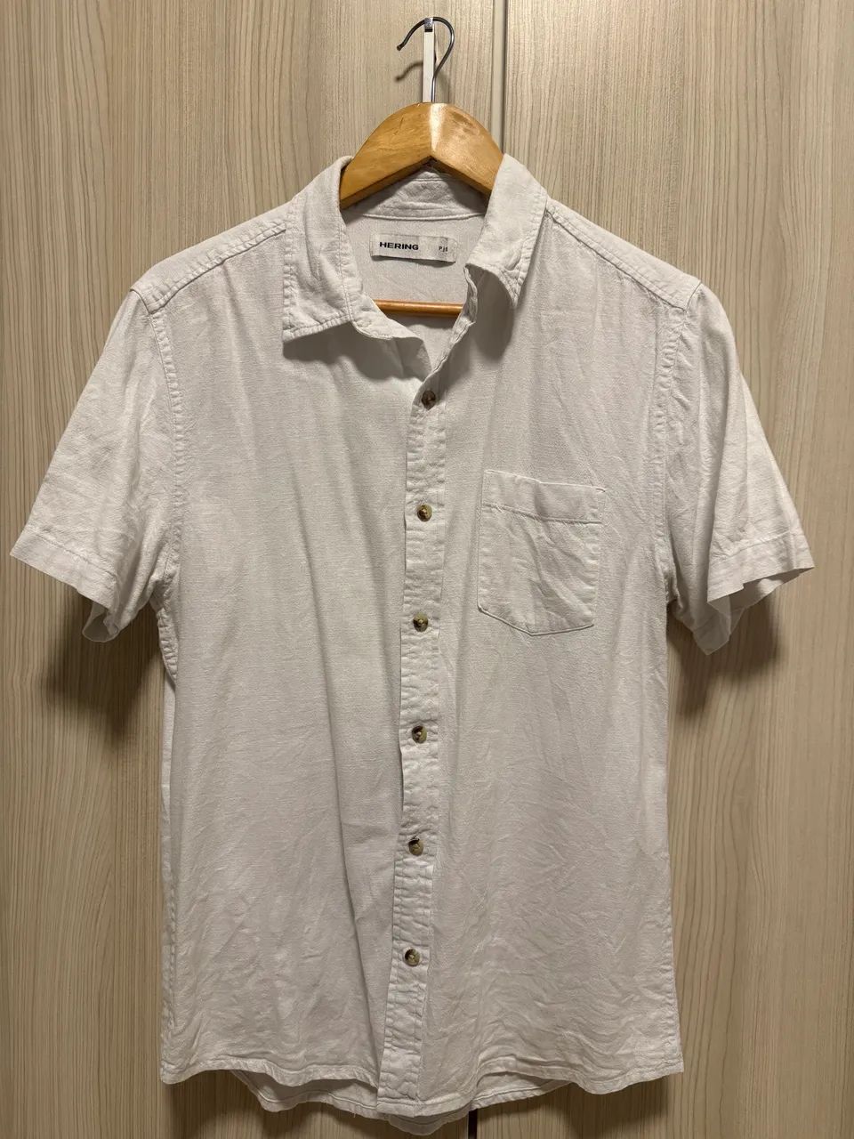 Camisa Hering Manga Curta Branca 