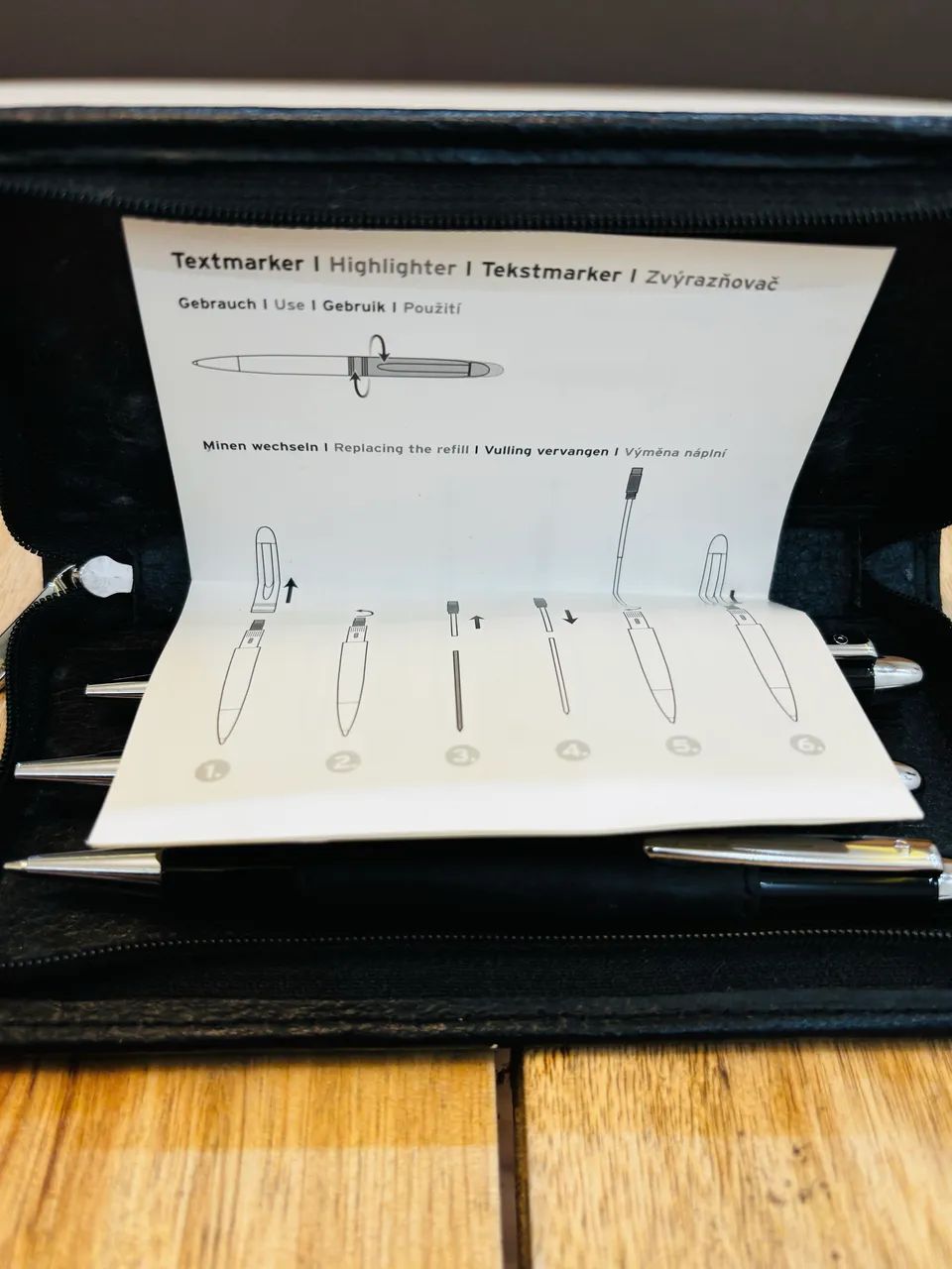 Jogo de canetas e lapiseira TCM Hamburg (Alemanha) - Foto 2
