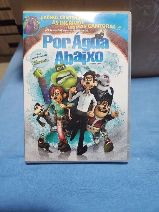 DVD Por Água Abaixo - Novo