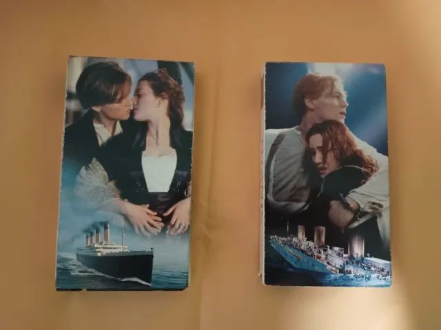 Fita VHS Original Titanic ( Legendado ) Box Duplo - Foto 3