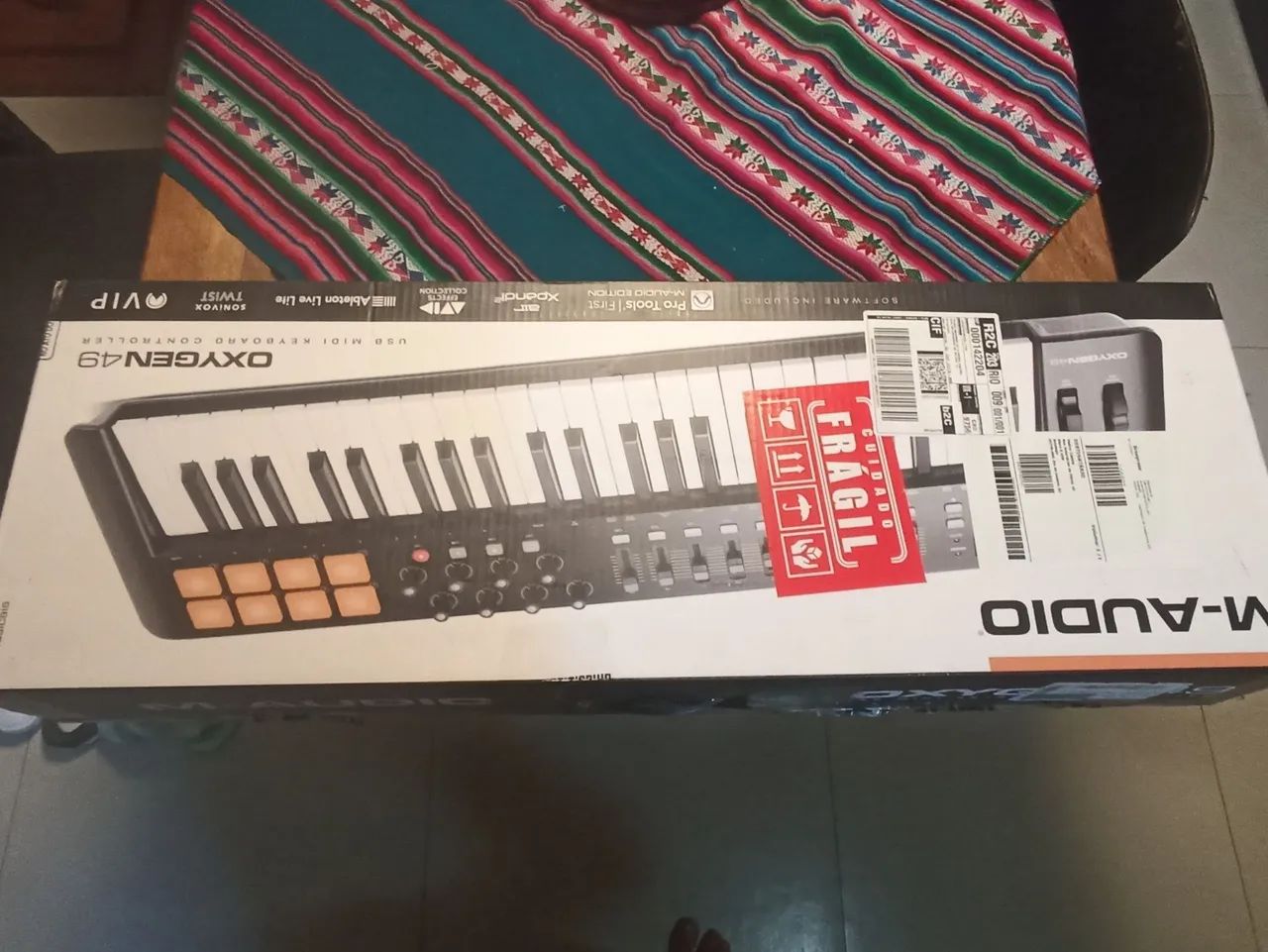 OPORTUNIDADE Teclado M-AUDIO ! NA CAIXA ! NOVO ! OPORTUNIDADE! - Foto 4