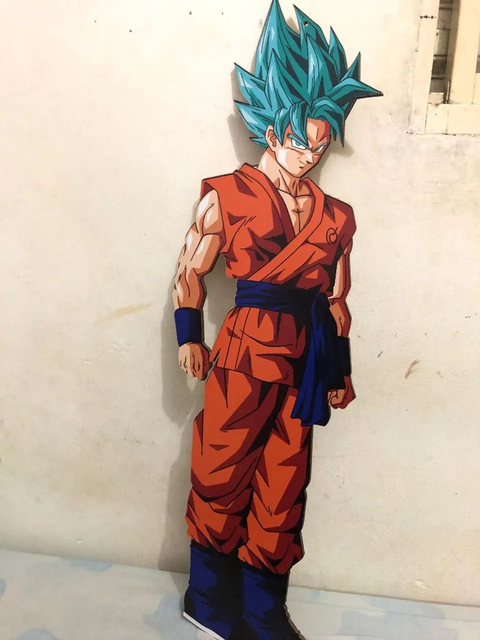 Goku Super Saiyajin Azul - Decoração de Parede