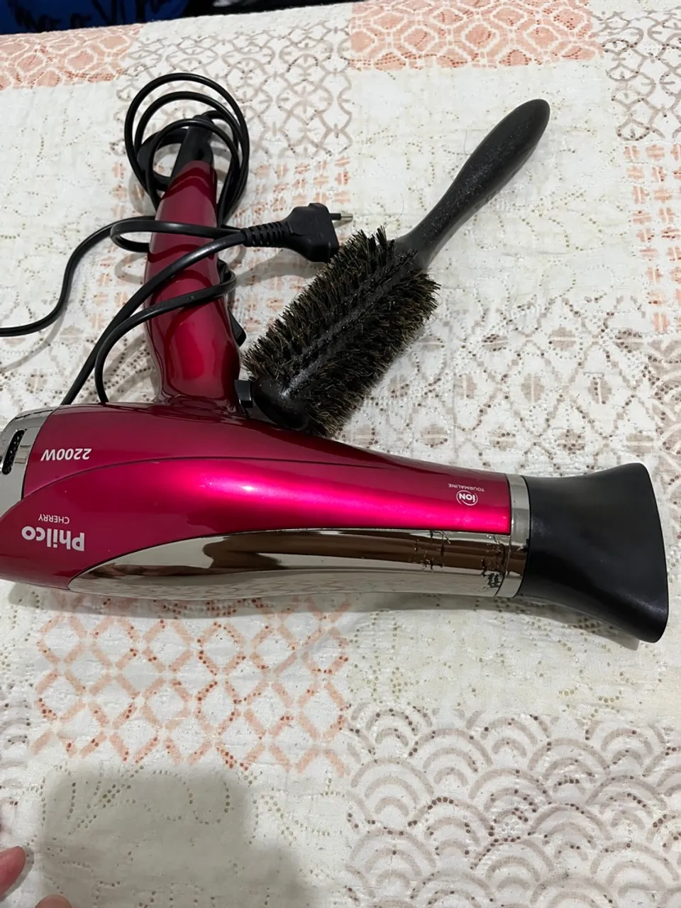 Secador de cabelo Philco 2200W Cherry