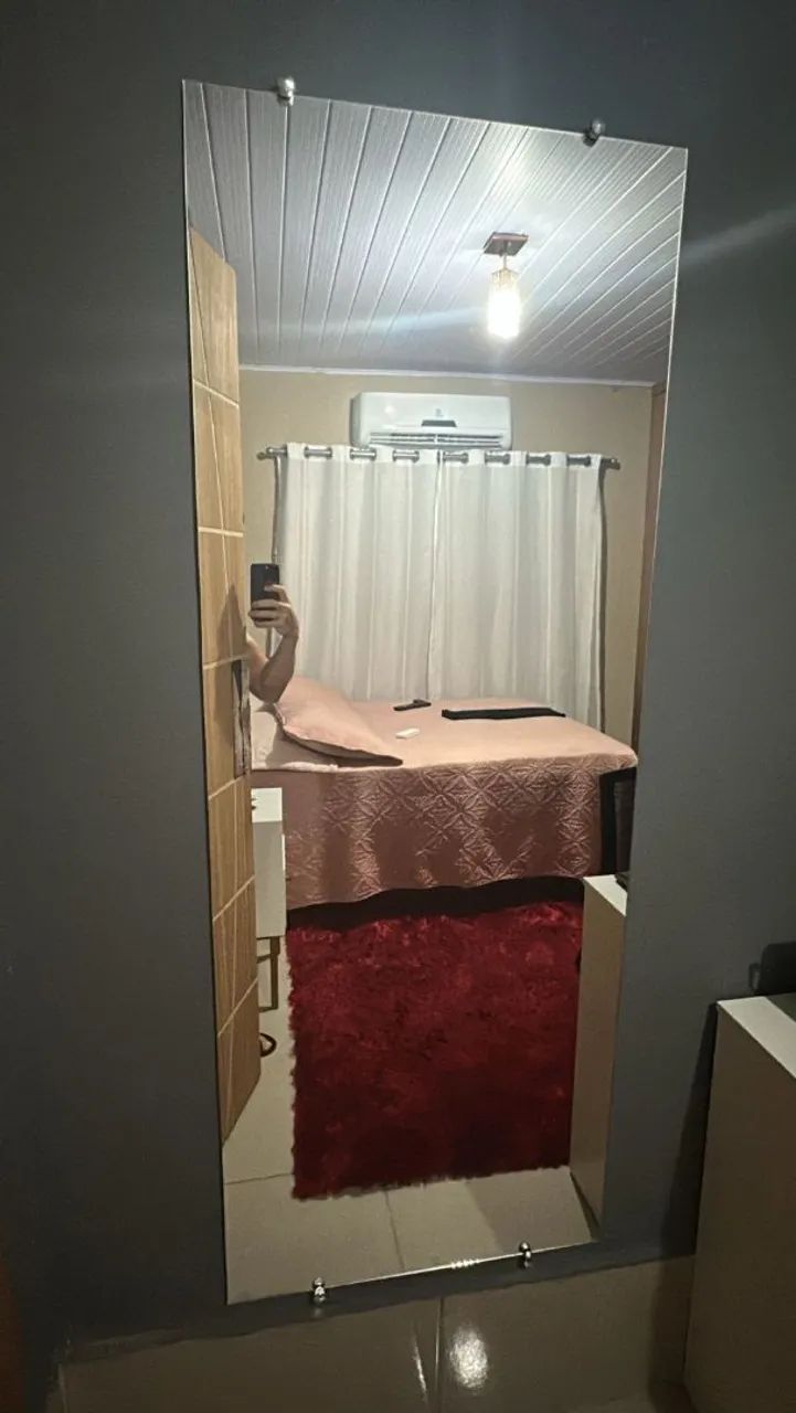 Espelho retangular na promoção 