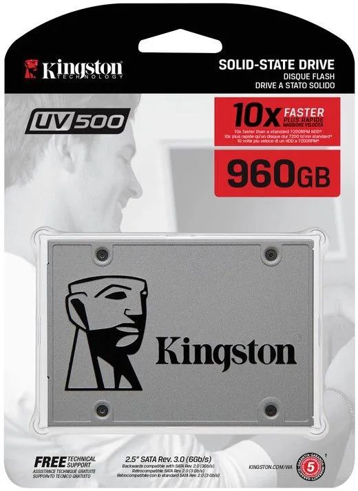 SSD 960GB A400 - Kingston - Velocidade e Eficiência -Loja Coimbra Computadores -Instalamos - Foto 3